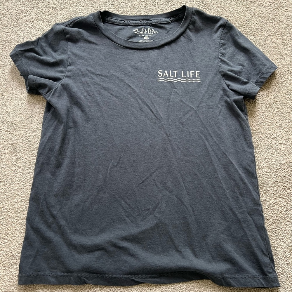 Salt Life girls Black T-Shirt
